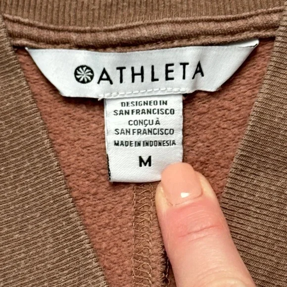 Women's Brown Sweatshirt - Picture 2 of 7